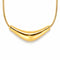 Crescent Bar Pendant Necklace