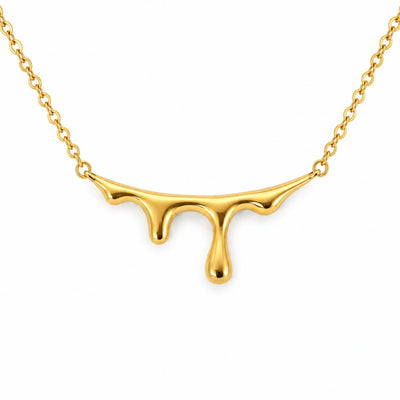 Drip Pendant Necklace