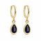 Drop Huggie Hoop Earrings