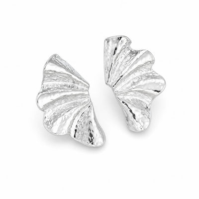 Fan Stud Earrings