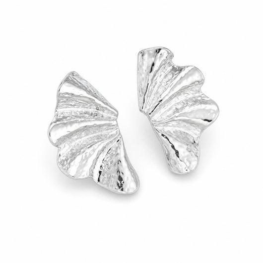 Fan Stud Earrings