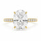 Gold 2ct Oval Ring
