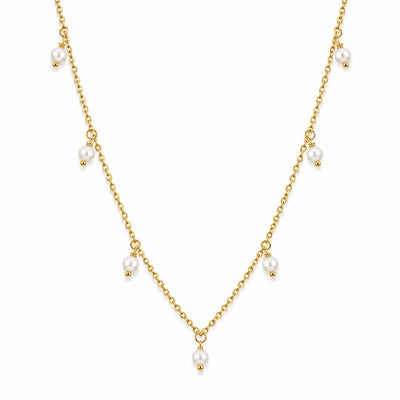 Hanging Pearl Necklace