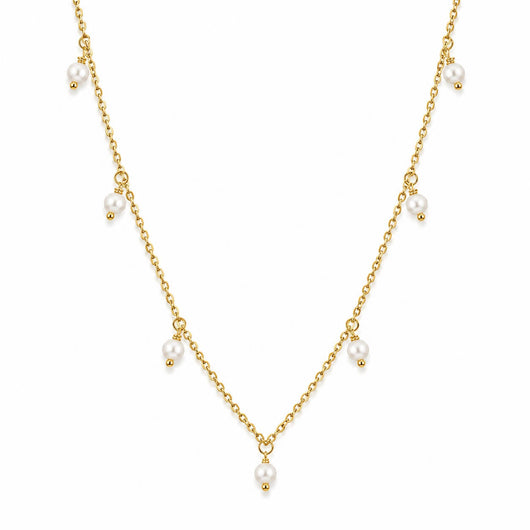 Hanging Pearl Necklace