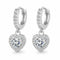 Heart Hoop Earrings