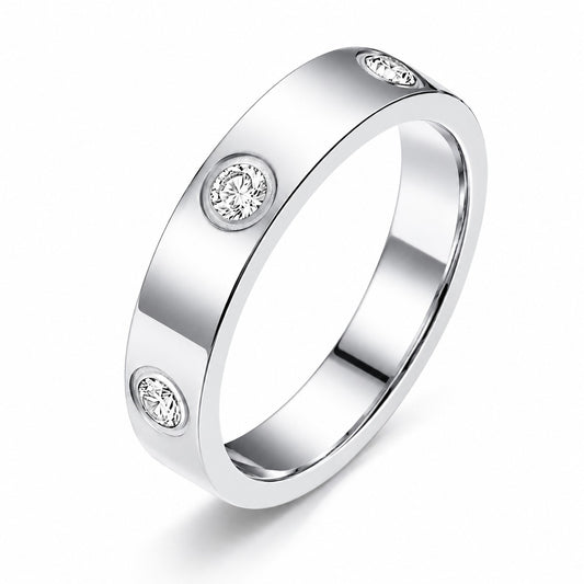 Silver Love Ring