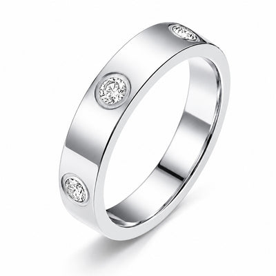 Silver Love Ring