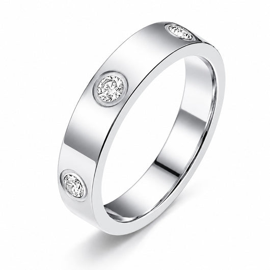 Silver Love Ring