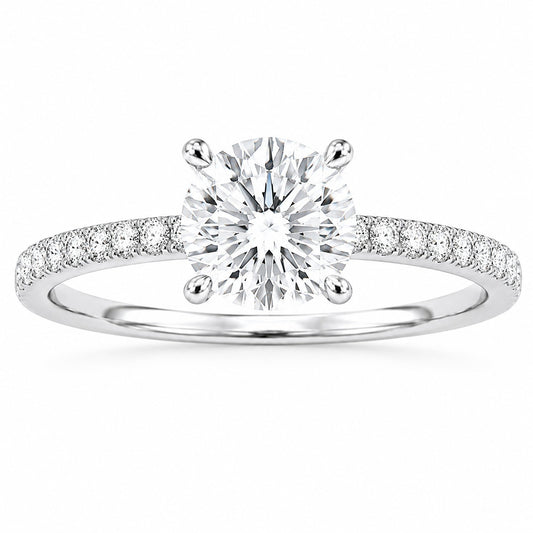 Silver Round Ring