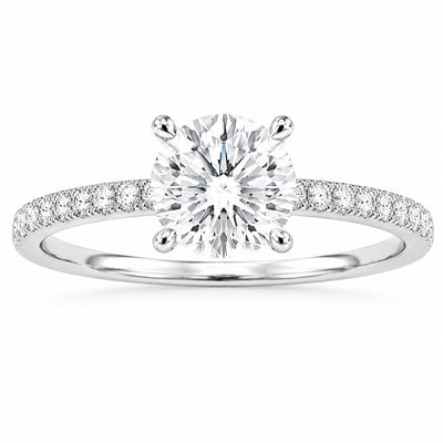Silver Round Ring