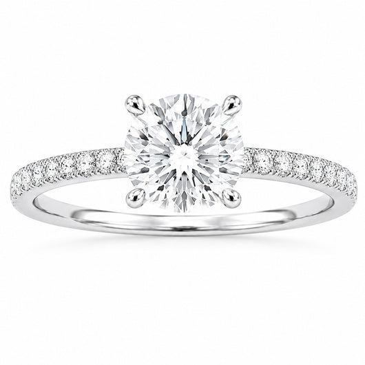 Silver Round Ring