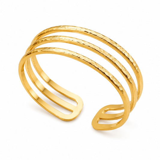 Triple Spiral Bracelet