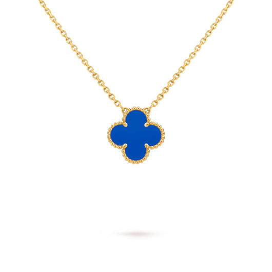 18K Gold Clover Necklace