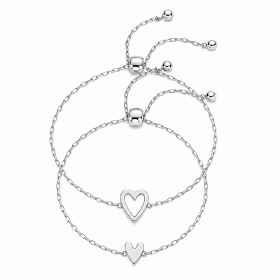 Matching Hearts Bracelets