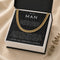 To My Man Necklace